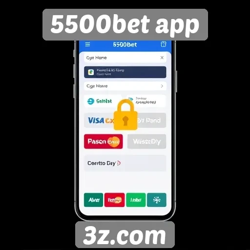 Métodos de pagamento disponíveis no 5500bet app