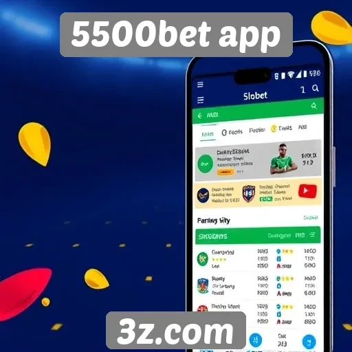 Promoções e bônus disponíveis no 5500bet app