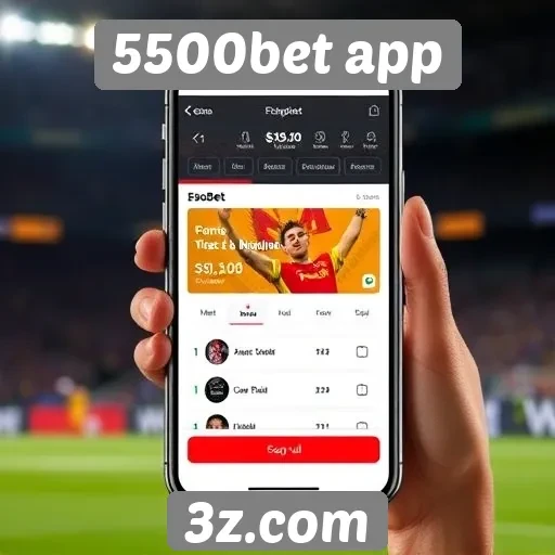 Avaliação da experiência do usuário no 5500bet app